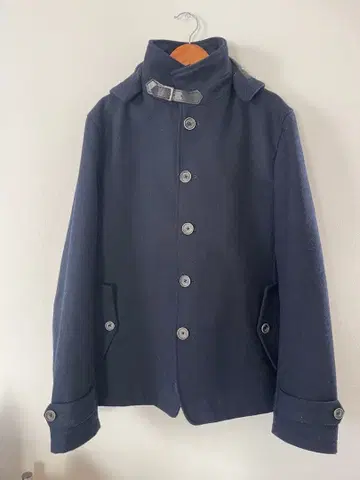 저널 스탠다드 네이비 코트