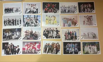 SnowMan 그룹 공식 사진 20장 세트