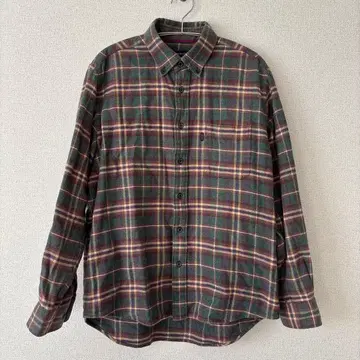 골든 베어 체크 셔츠 구제 의류