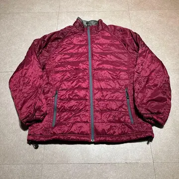L.L.bean 퀼팅 자켓 블루종 아웃도어 버건디 M