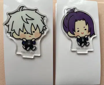 블루 록 냠냠 볼 미니 아크릴 스탠드 훼미리마트 한정판 나기 레오