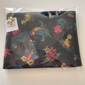 페이러 하이디 메쉬 파우치 블랙 M