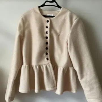 bibiy 'B' CAMEL PEPURAMU CARDIGAN PINK