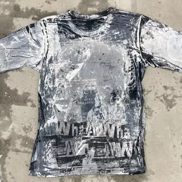 에이치 나오토 페인트 가공 헤이세이 갸루 남자 y2k 00s 그런지 기믹