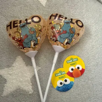 세서미 스트릿 마켓 손잡이 벌룬