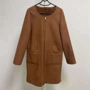 무스탕 코트 리버서블