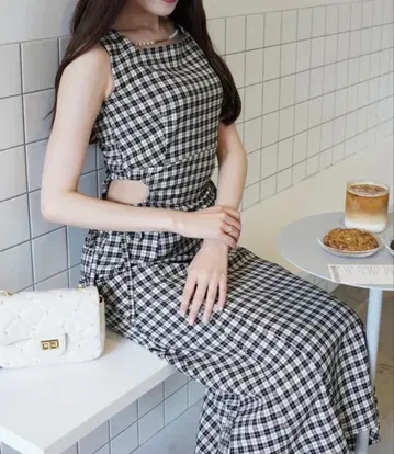 ROUGE by POMME d'amour 참 사이드 리본 원피스