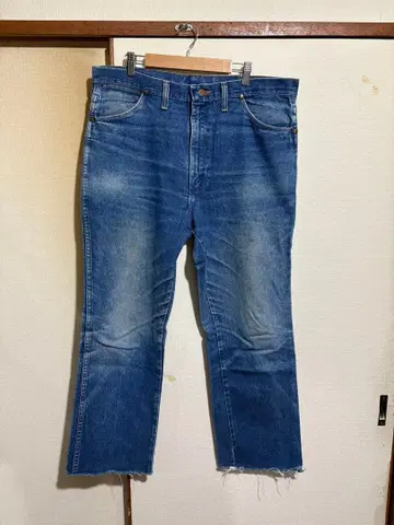 70s Wrangler 빈티지 데님 팬츠 DEN W38