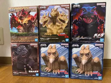 진좌수 가메라 라돈 고질라 킹 기드라 레우스 6개 세트