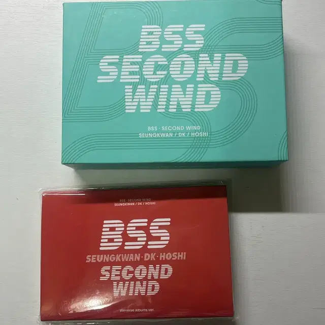 부석순 second wind 개봉앨범 키트