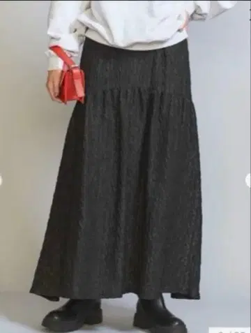 유나이티드 애로우즈 뷰티 앤 유스 자카드 스커트