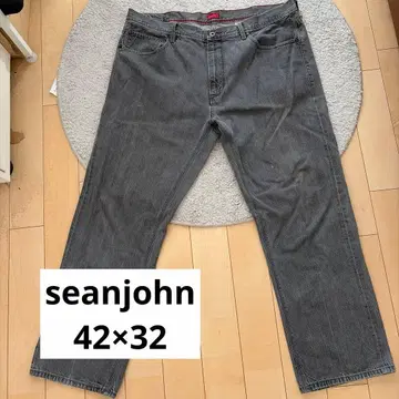 seanjohn 숀 존 블랙 데님 w42 bboy y2k