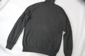 유니클로 캐시미어 100% 터틀넥 스웨터 짙은 그레이 남성용 S