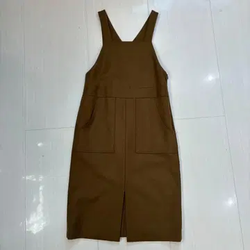 맥피/MACPHEE 오버롤 스커트 원피스 34