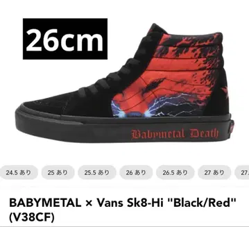BABYMETAL x Vans Sk8-Hi 26