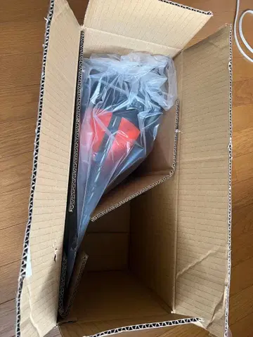 [ 미사용 새상품 ] 체인소 맨 헤드형 팝콘 박스 극장판 레제편 영화