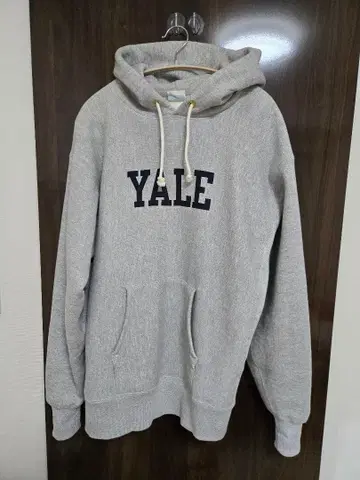 챔피온 YALE 후드티 단색 트루투어 가이프 리버스 위브