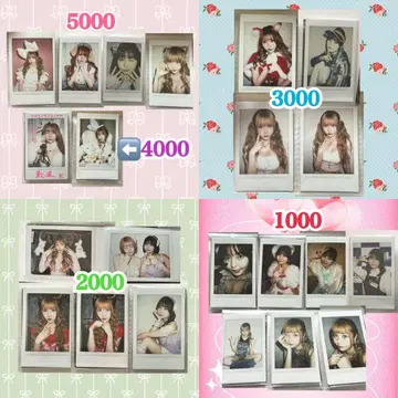 femme fatale 센리츠 카나노 돈치키 사키나 폴라로이드 낱개 판매