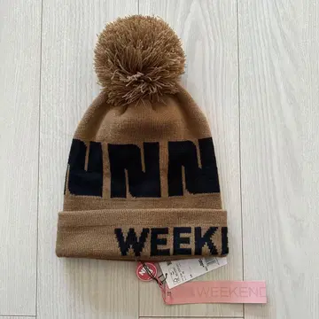 미사용 택 포함 NBB weekend 에비비위크엔드 니트 모자