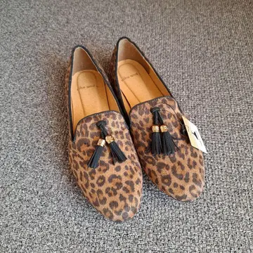niko and - 레오파드 무늬 플랫슈즈
