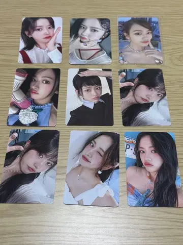 IVE 유진 트레이딩 카드 묶음 판매 18장