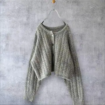 새상품급 어반리서치 로쏘 믹스 컬러 크롭 니트