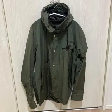 빔즈 BEAMS 올리브색 카키 마운틴 후드티