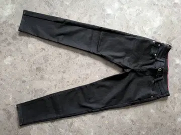 EDWIN 블랙 데님 팬츠 XS 저지즈