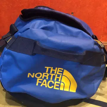 THE NORTH FACE 더플 파랑/옐로우 컬러