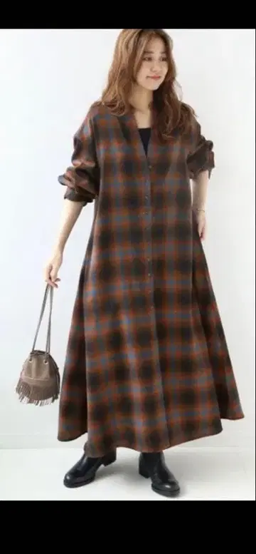 저널 스탠다드 리룸 펜들턴 원피스