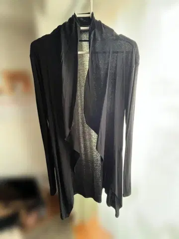 kiryuyrki 블랙 가디건 S 사이즈 100% 코튼