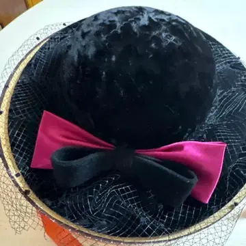 맥신 블랙 벨로아 햇