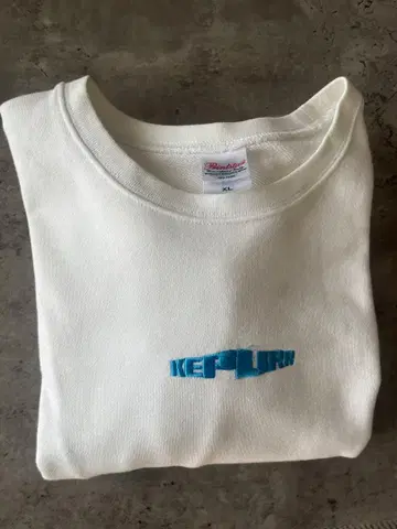 케플라 맨투맨 화이트