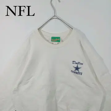 90s NFL Dallas Cowboys 트레이닝복 화이트 빈티지