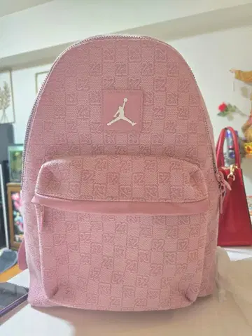 조던 핑크 백팩
