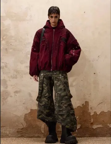 PERSONSOUL 일본 미수록 카모플라쥬 데님