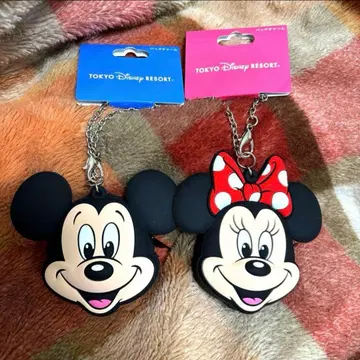 디즈니 리조트 한정판 백참 미키 미니 코인 케이스 파우치