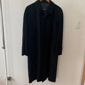 PURE CASHEMERE 새상품급 캐시미어 100% 체스터 코트 더블