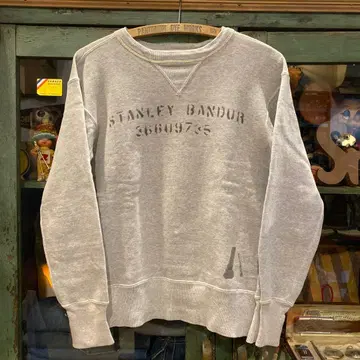 WAREHOUSE 스텐실 맨투맨 웨어하우스