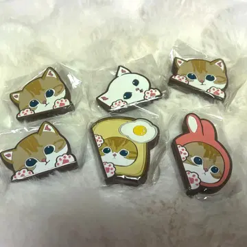 [24시간 이내 발송] mofusand 히욧코토 러버 마그넷 6개 세트