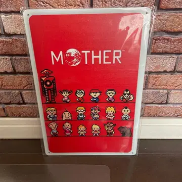 MOTHER 어스바운드 메탈 사인 간판 마더