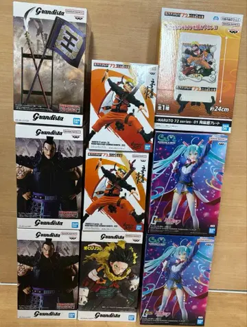 [ 최신 프라이스 ] 애니메이션 캐릭터 피규어 9체 세트