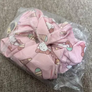 미피 스크런치 핑크 새틴 젤라또 아이스크림