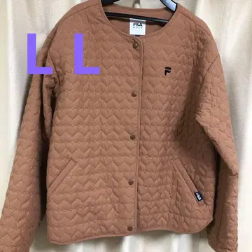 컨디션 최상 충전솜 하트 퀼팅 자켓