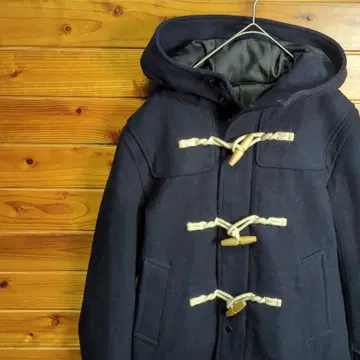 BROWNY (브라우니) 더플 코트 네이비 토글 버튼 집업 구제 의류