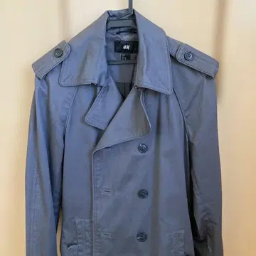 H&M 그레이 트렌치코트 EUR 44