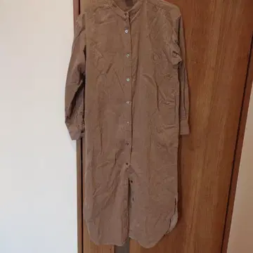 URBAN RESEARCH DOORS 브라운 코듀로이 원피스