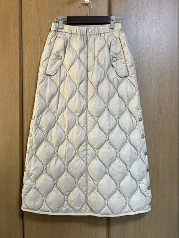 TAION 타이온 밀리터리 다운 스커트 소프트 쉘 베이지 계열