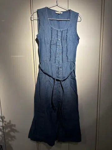 로라 애슐리 데님 원피스