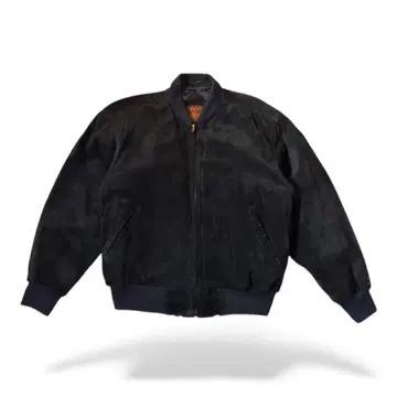 unknown vintage MA-1 leather jacket 90s